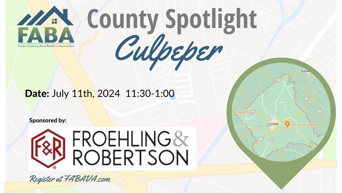 FABA Culpeper County Spotlight 