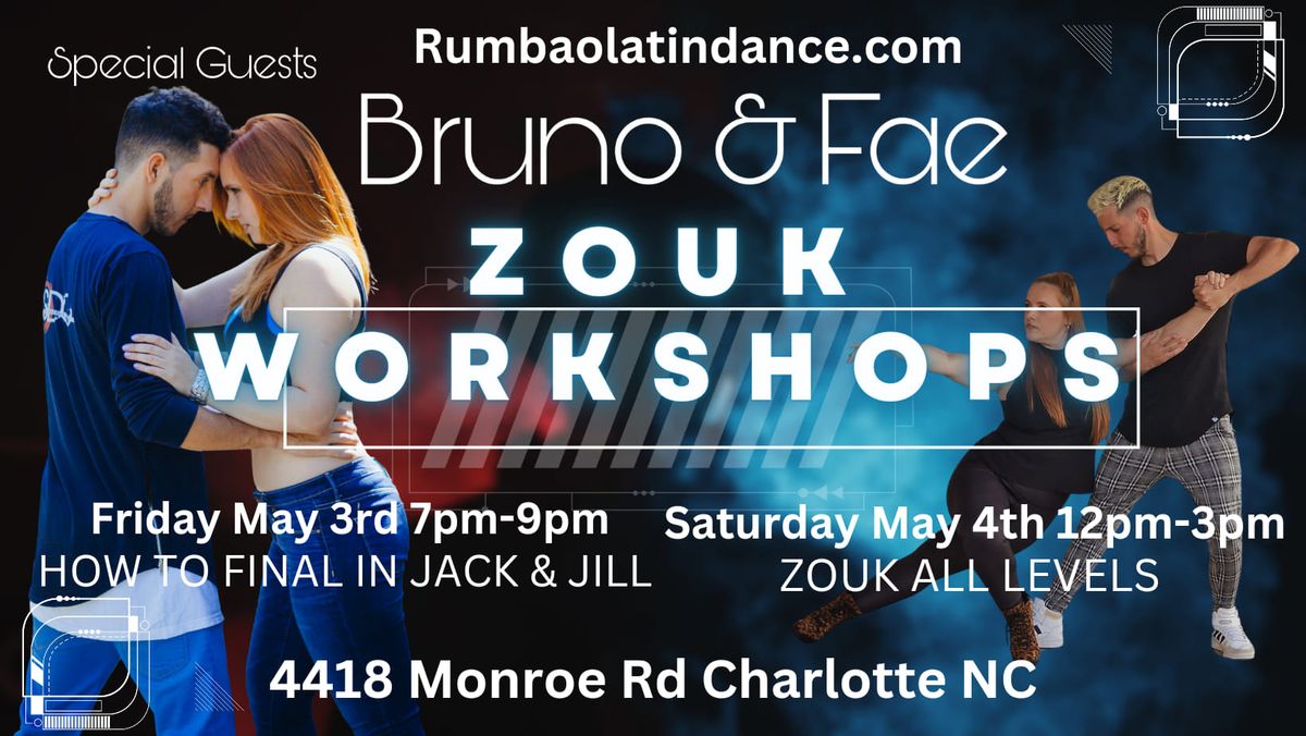 Zouk Workshops With Bruno and Fae