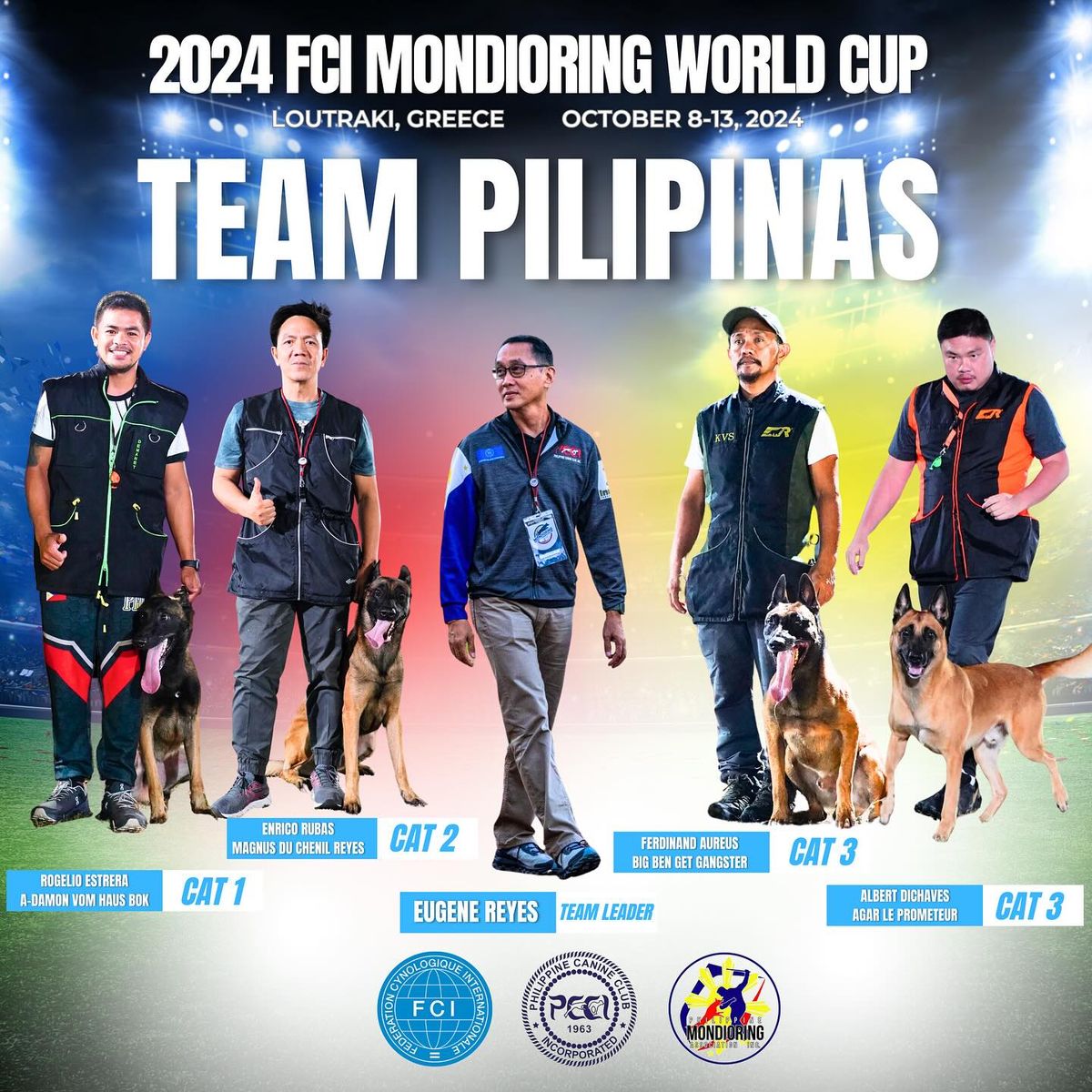 2024 FCI Mondioring World Cup - Team Pilipinas 