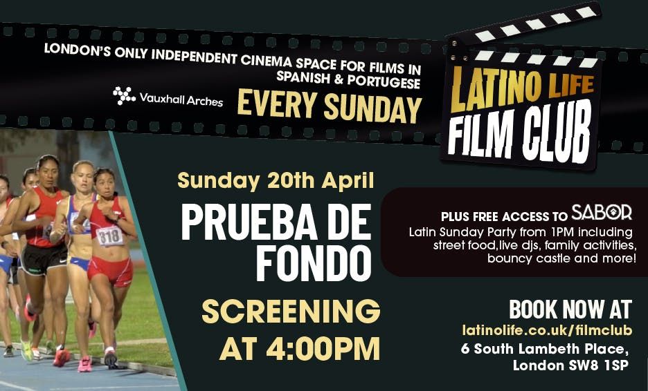 Latino Life Film Club presents...Prueba de Fondo (Peru)