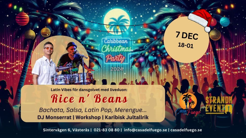 Caribbean Christmas Party | LIVEDUO | DJ | Workshop