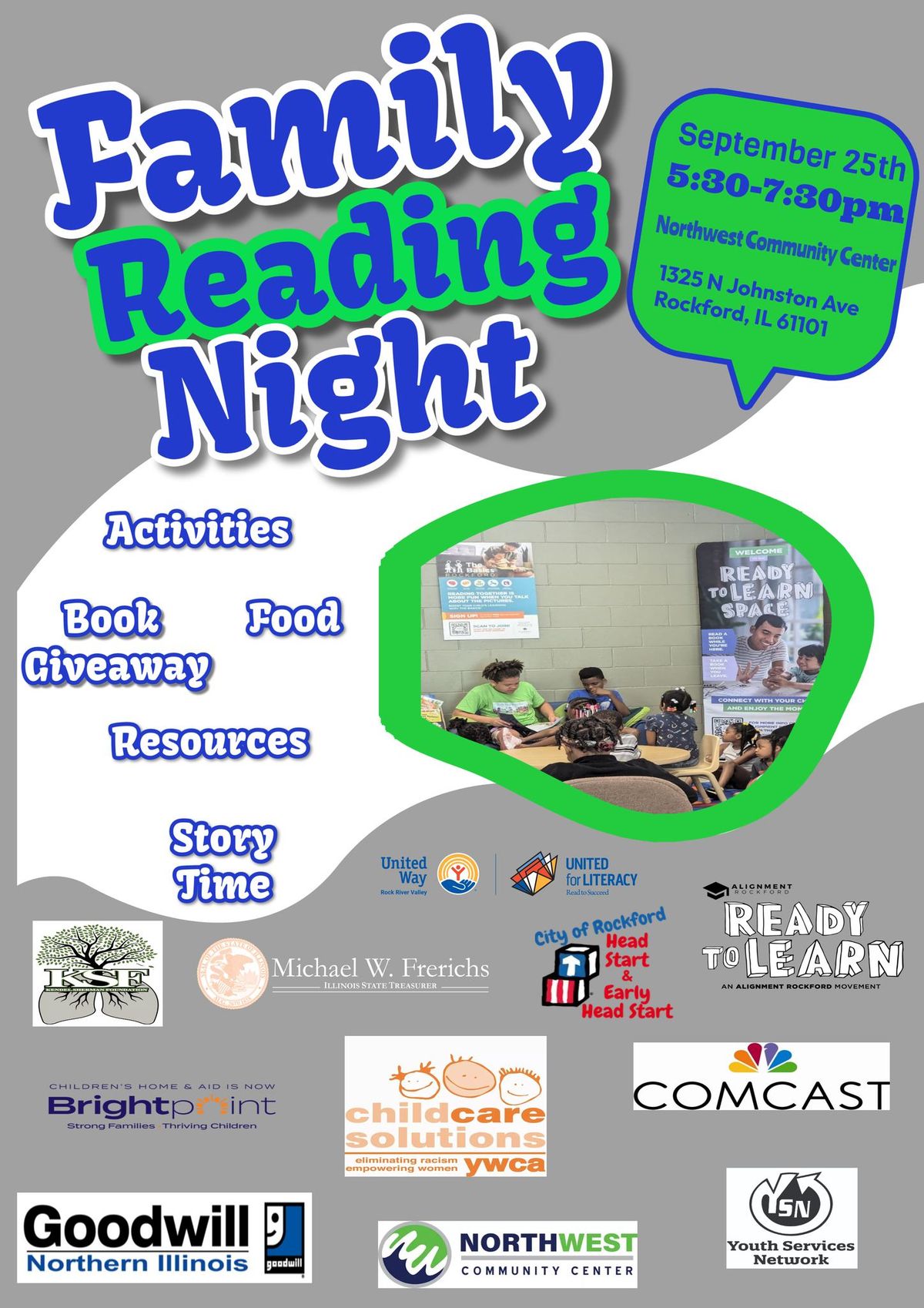 2nd Annual Family Reading Night