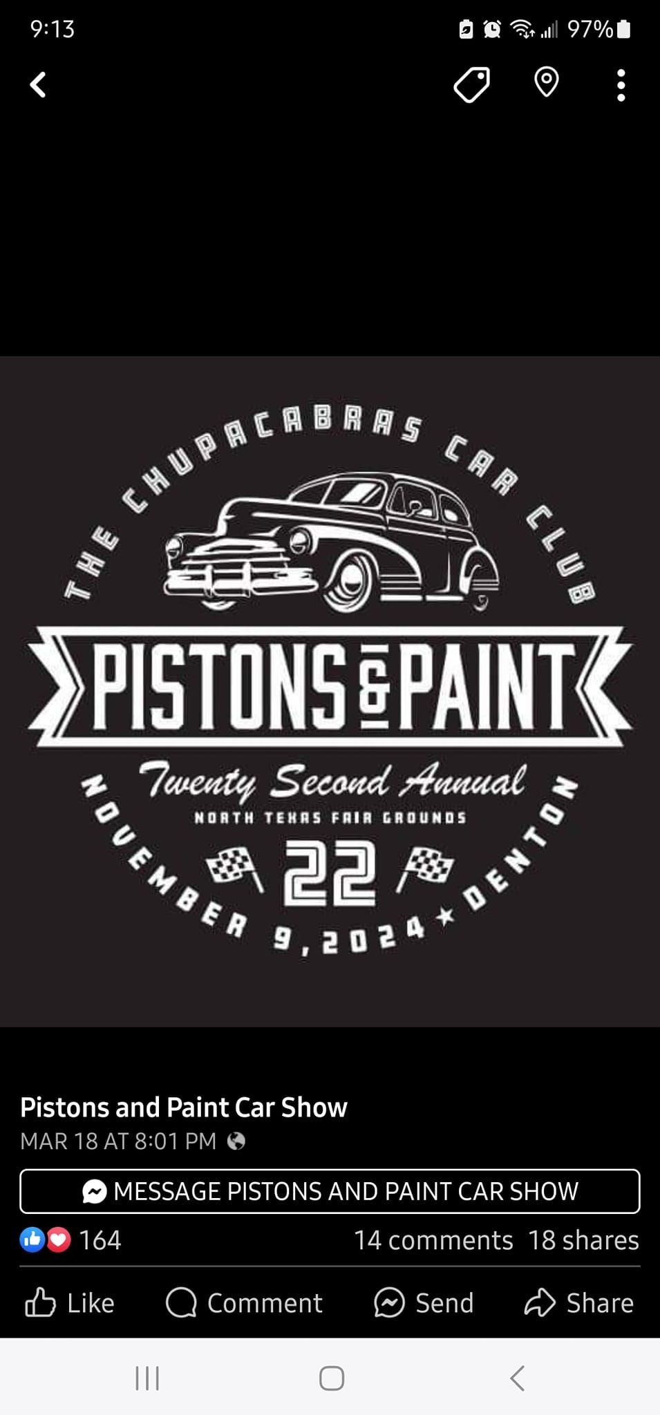 Pistons and Paint Car Show