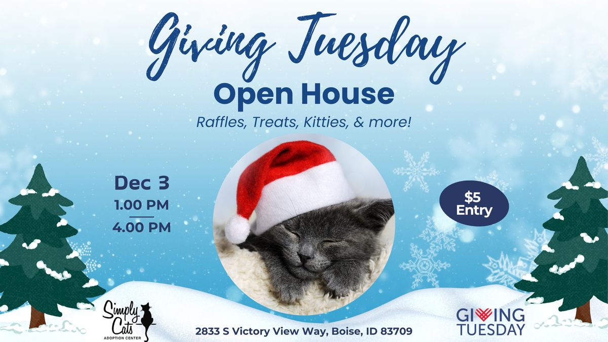 Giving Tuesday Open House