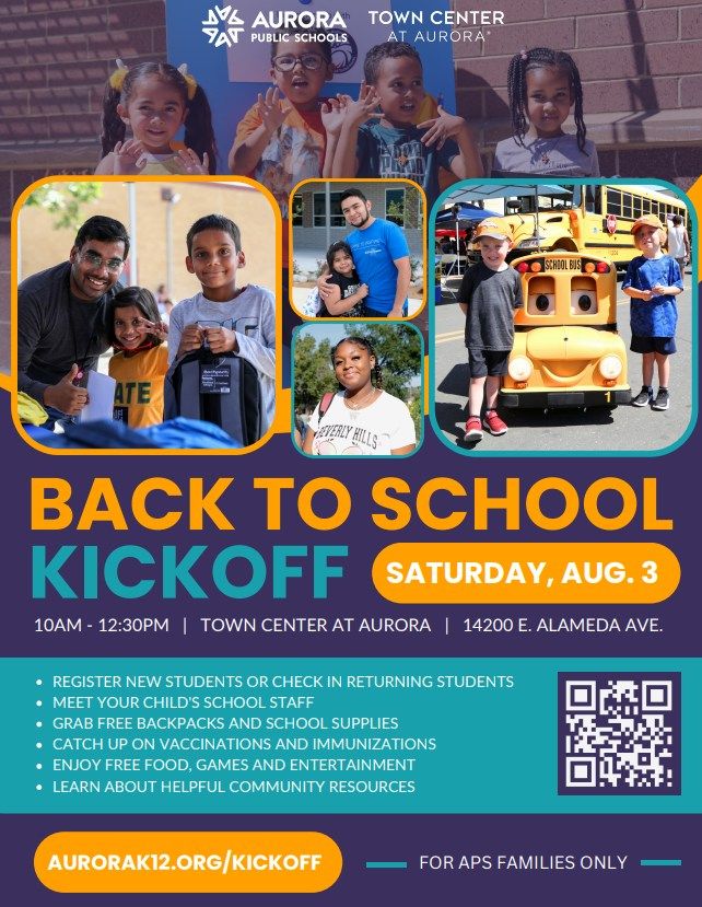 APS Back To School Kick Off (Town Center of Aurora)