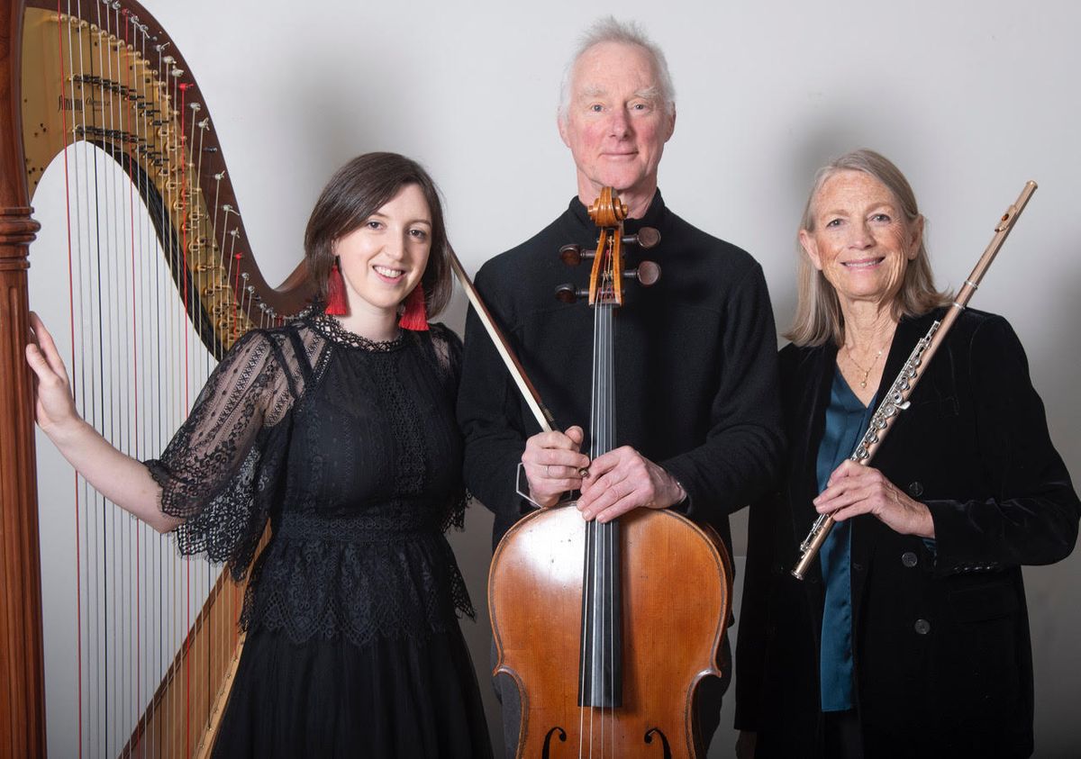 Aurum Trio \u2013 Flute, Harp & Cello Waikanae Music Society