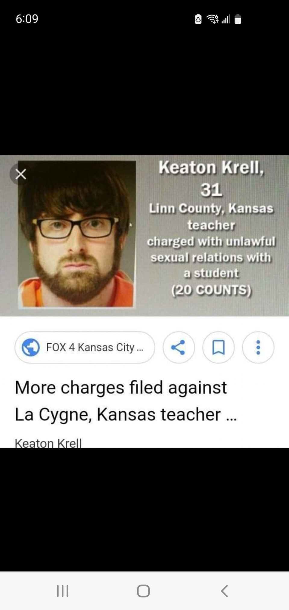 Keaton Krell's Trial