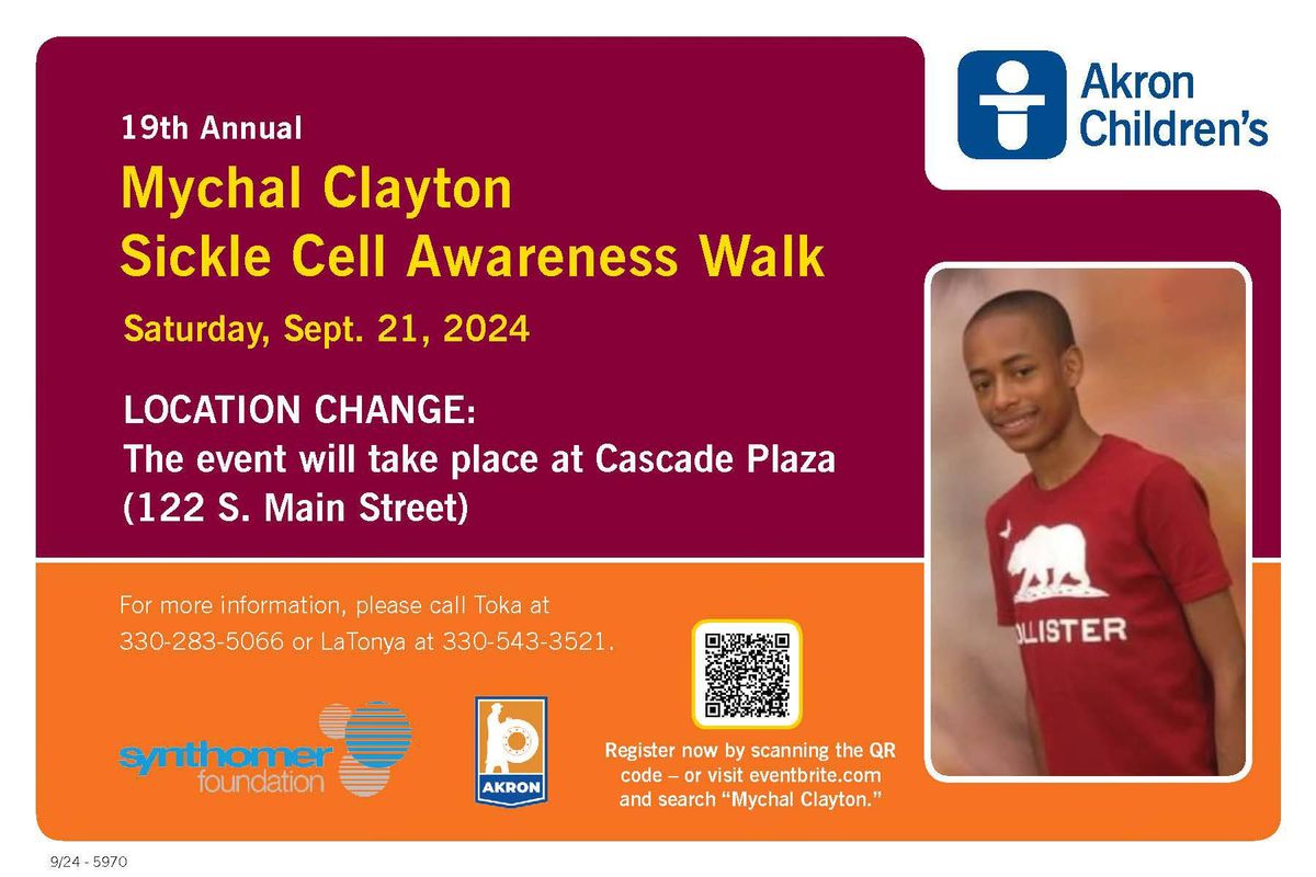 19th Annual Mychal Clayton Sickle Cell Awareness Walk