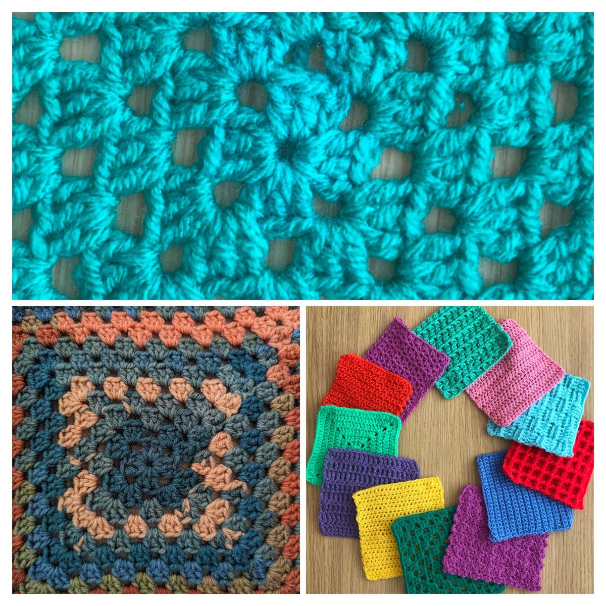 Beginners Crochet Workshop - traditional granny squares \ud83d\ude06