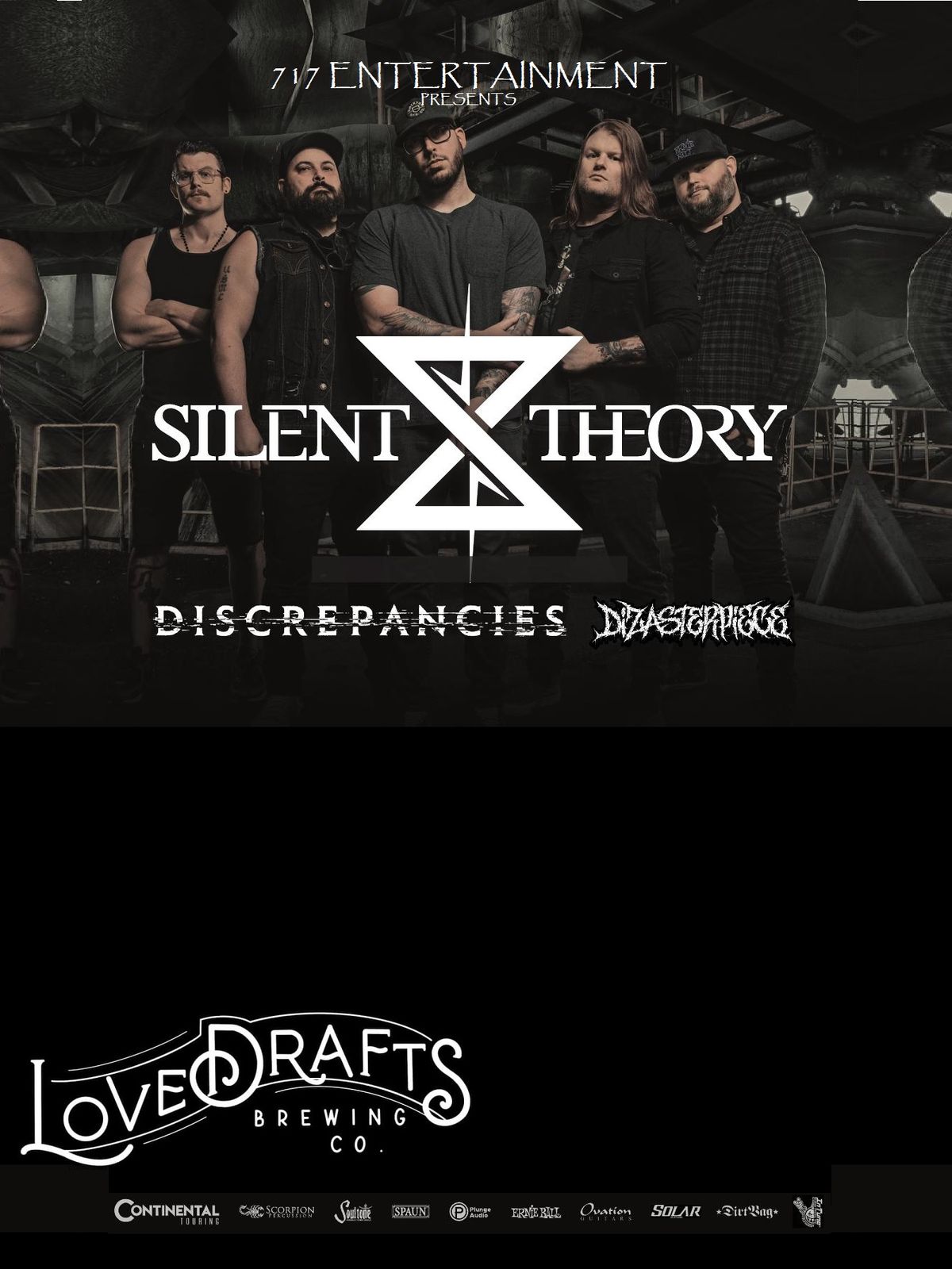 Silent Theory w\/ Discrepancies and Dizasterpiece at Lovedrafts