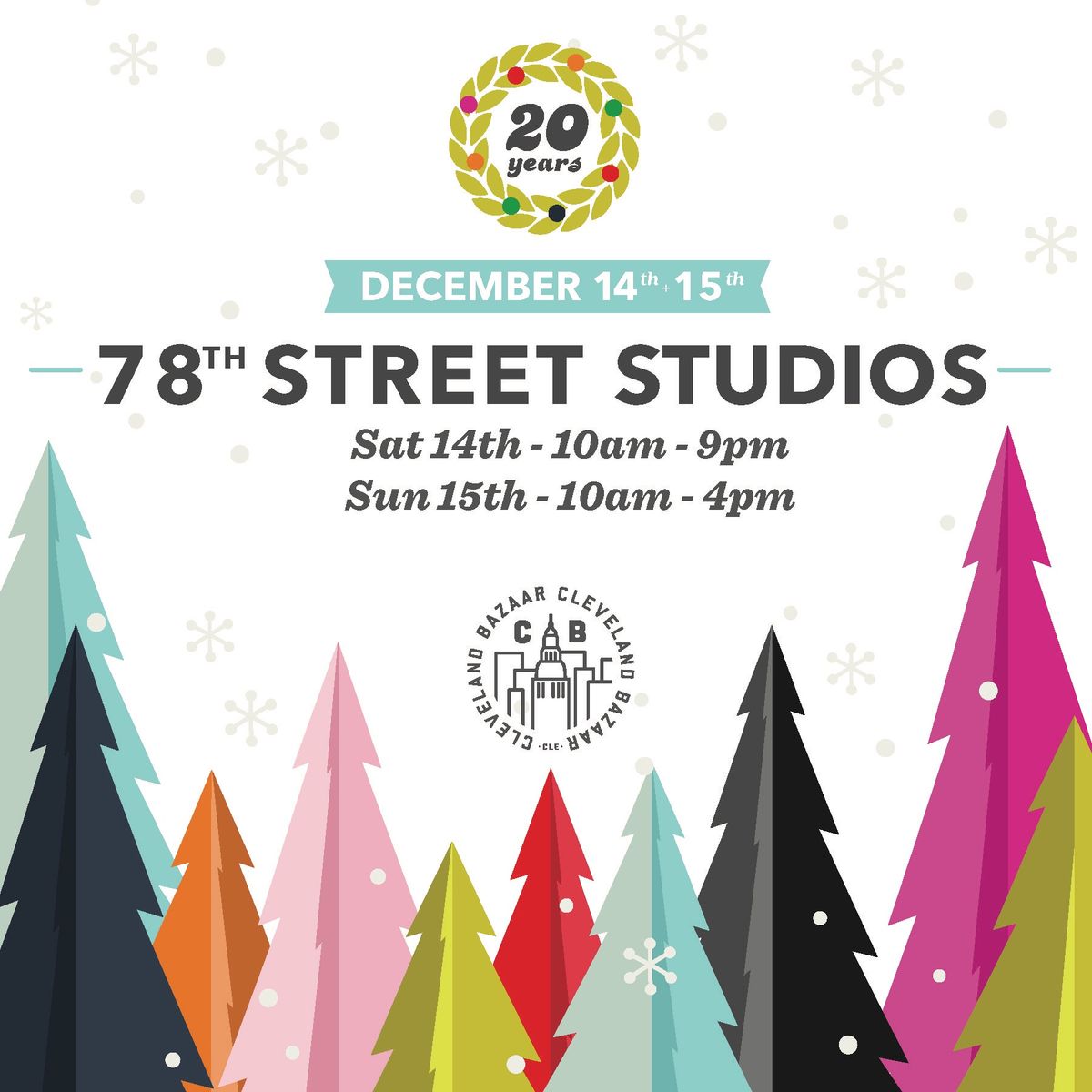 Cleveland Bazaar 20th anniversary at 78th Street Studios