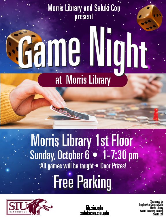 SIU Morris Library Game Day 2024