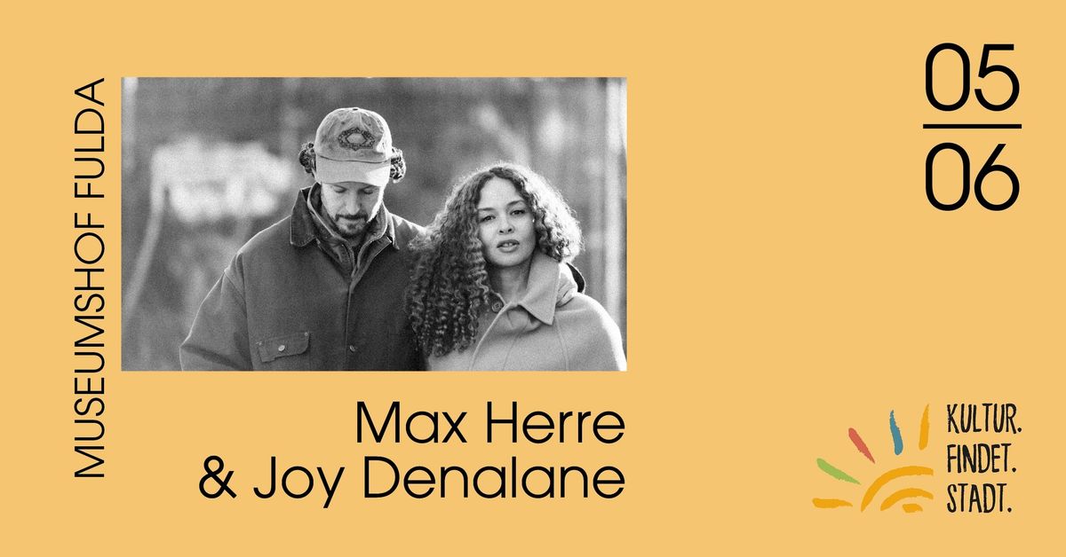 Max Herre und Joy Denalane \u2013 Kultur.findet.Stadt.