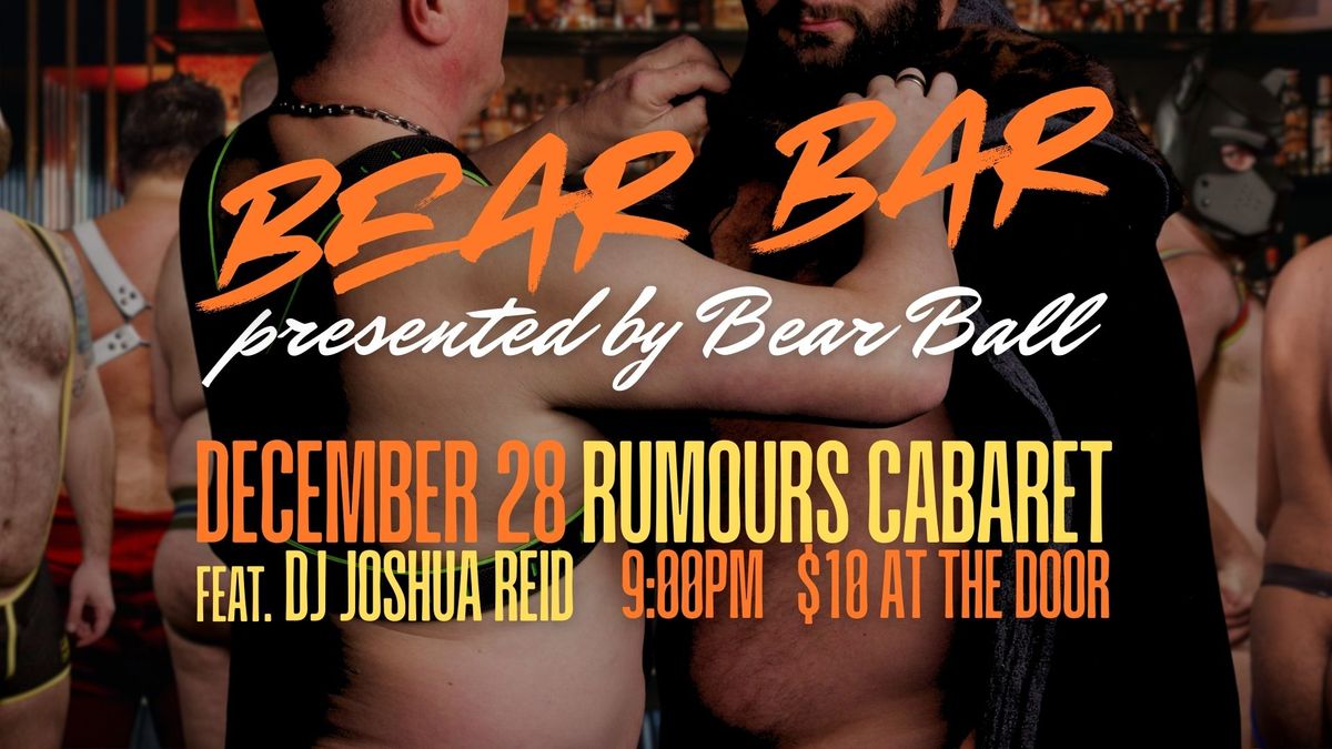 Bear Bar @ Rumours HFX