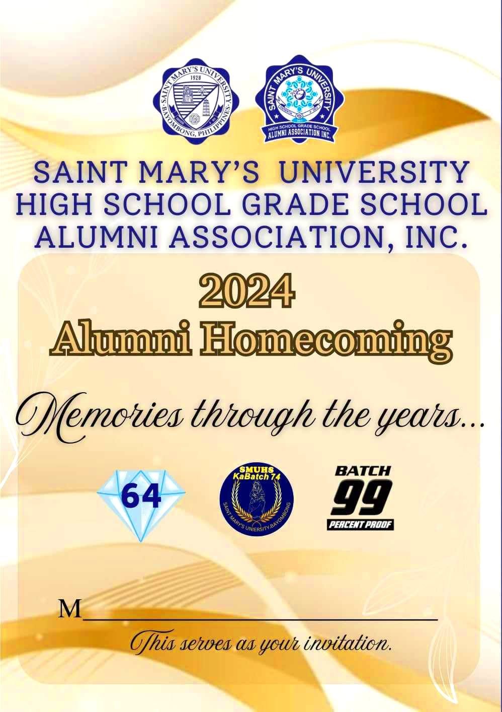 SMUHSGSAAI Alumni Homecoming 2024