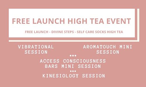 FREE LAUNCH - Divine Steps - Self Care Socks High Tea