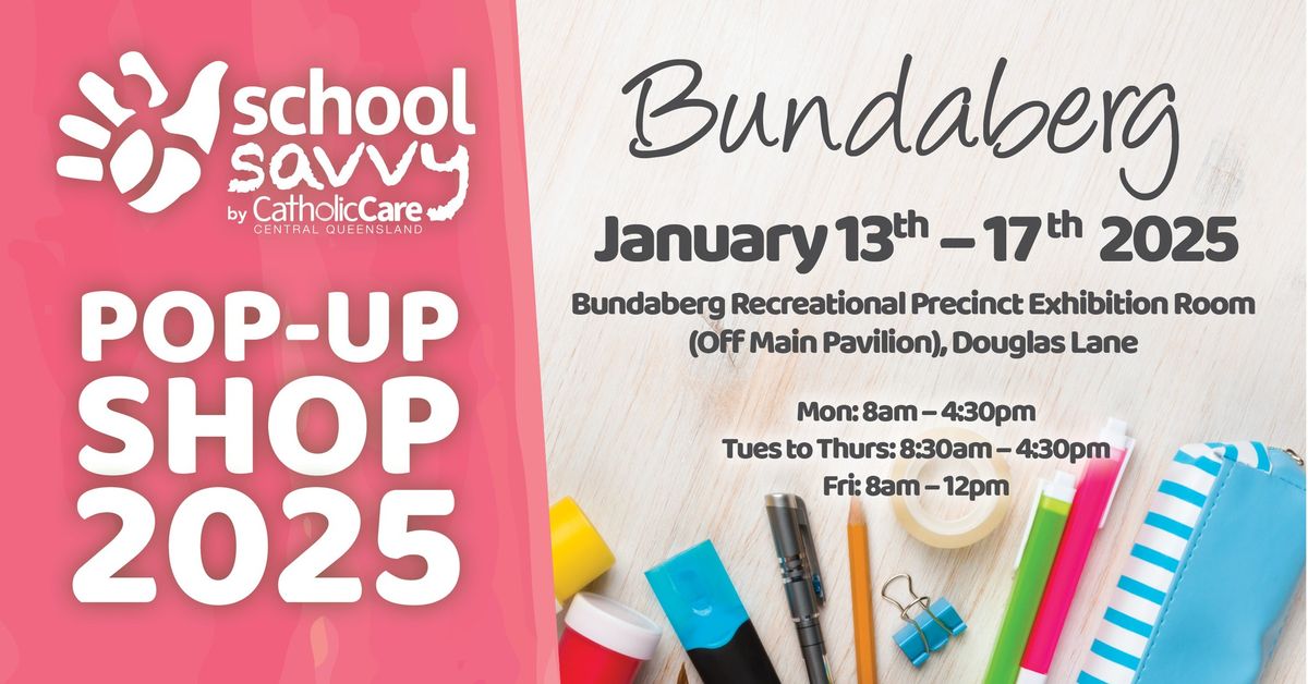 Bundaberg Pop-Up Shop