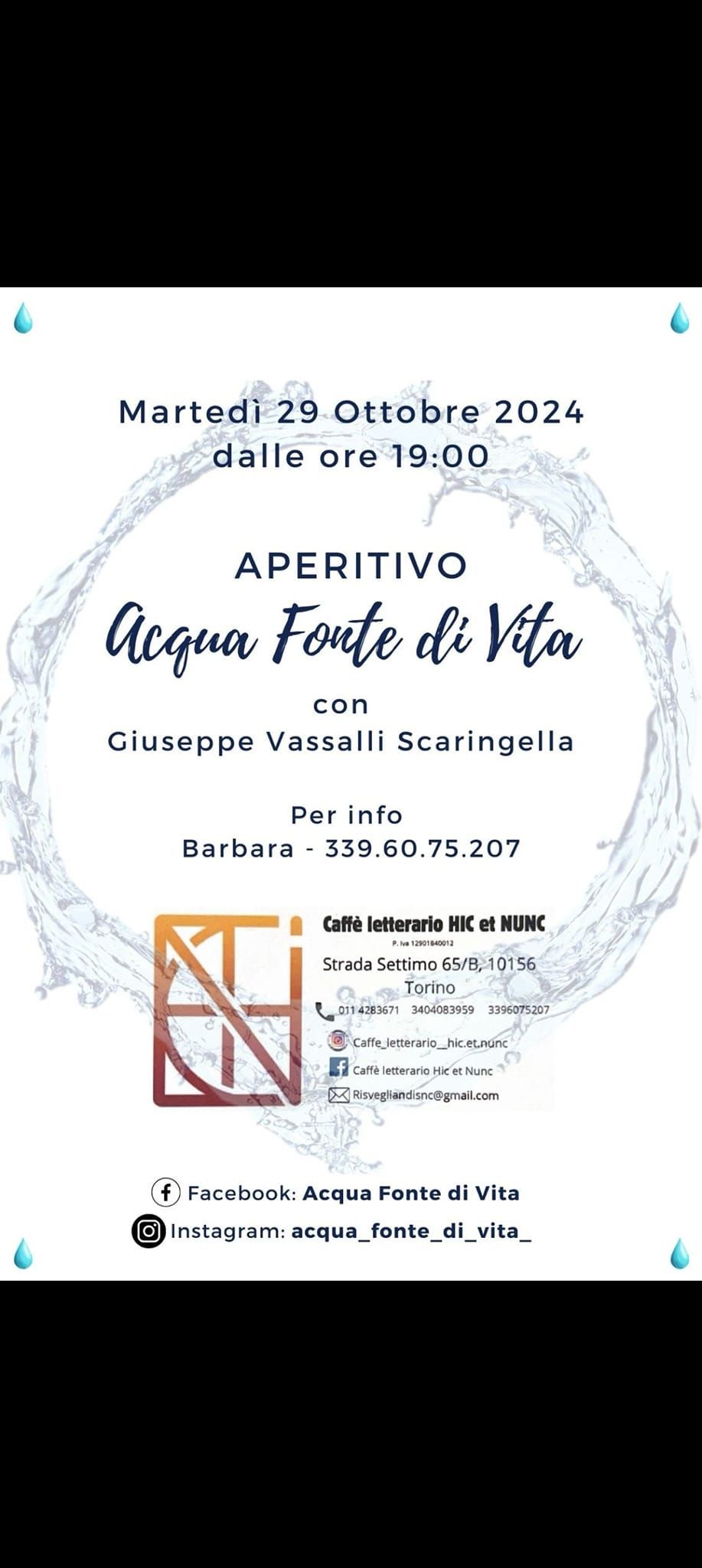 ACQUA FONTE DI VITA