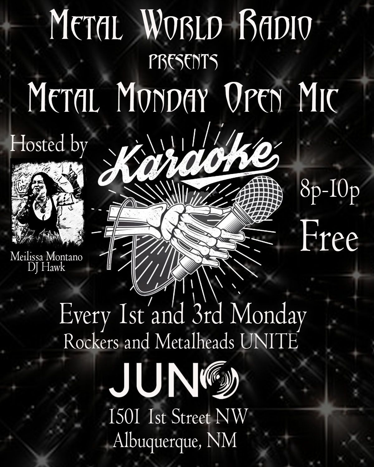 Metal World Radio Presents: Metal Monday Open Mic and Karaoke