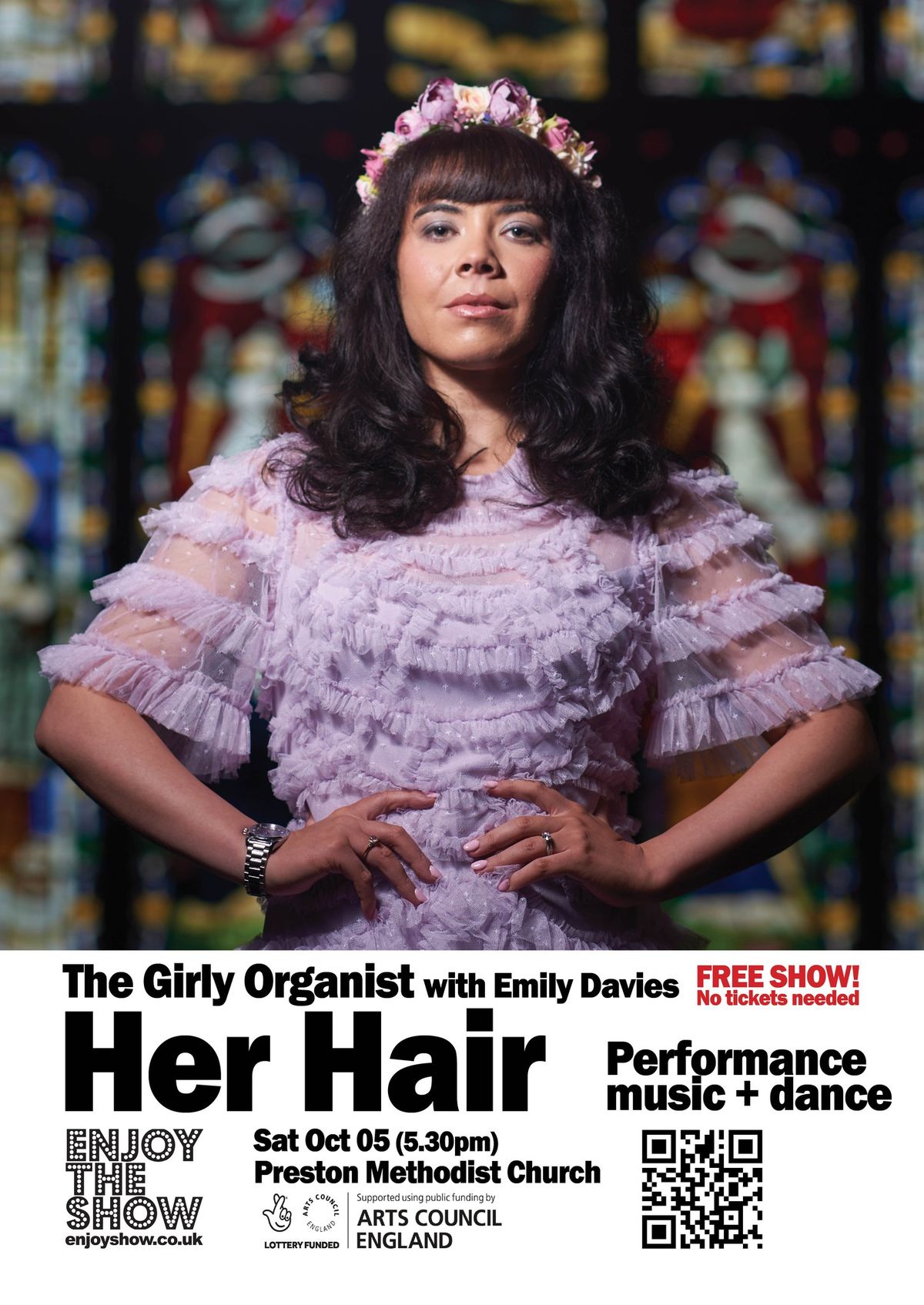 The Girly Organist: Her Hair (PERFORMANCE)