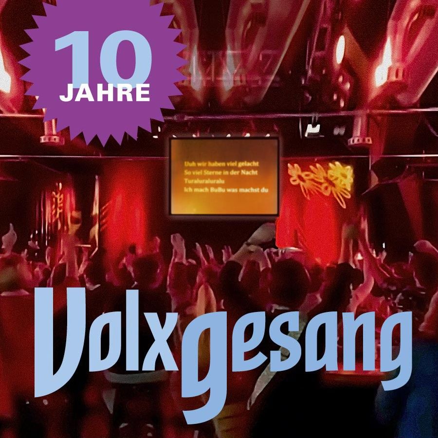 Augsburg: 10 Jahre VolxGesang \u2013 Das Mitsing-Konzert!