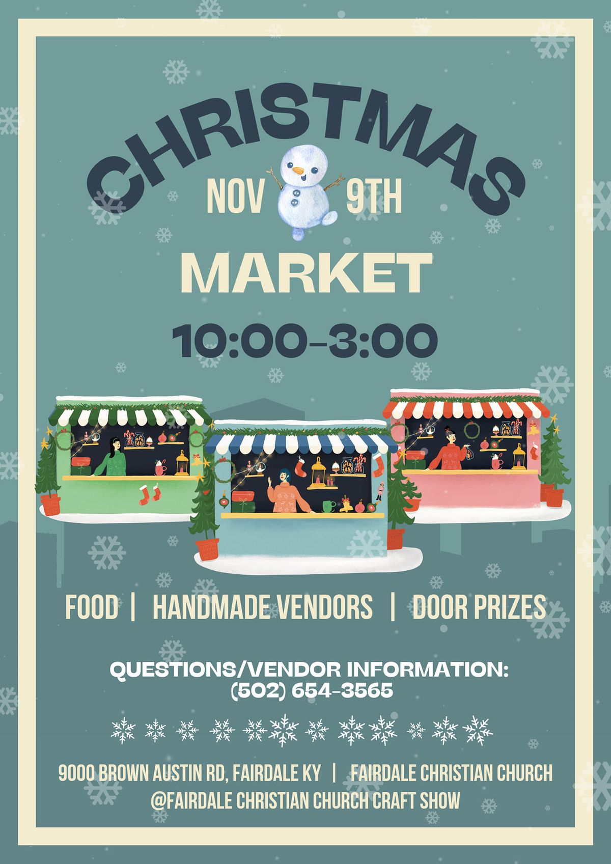 Fairdale Christian Church Christmas Market