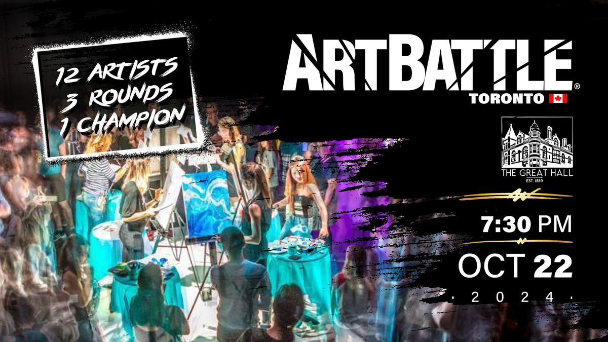 Art Battle Toronto - October 22, 2024