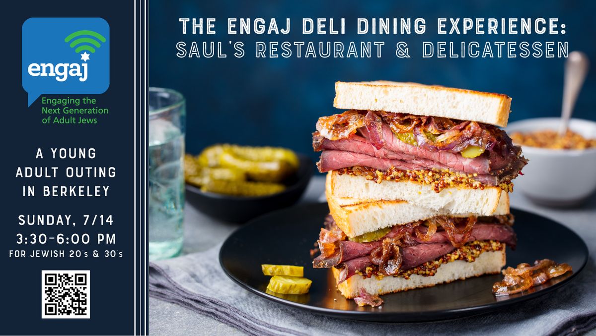 The ENGAJ Deli Dining Experience: For Adults in their 20s and 30s