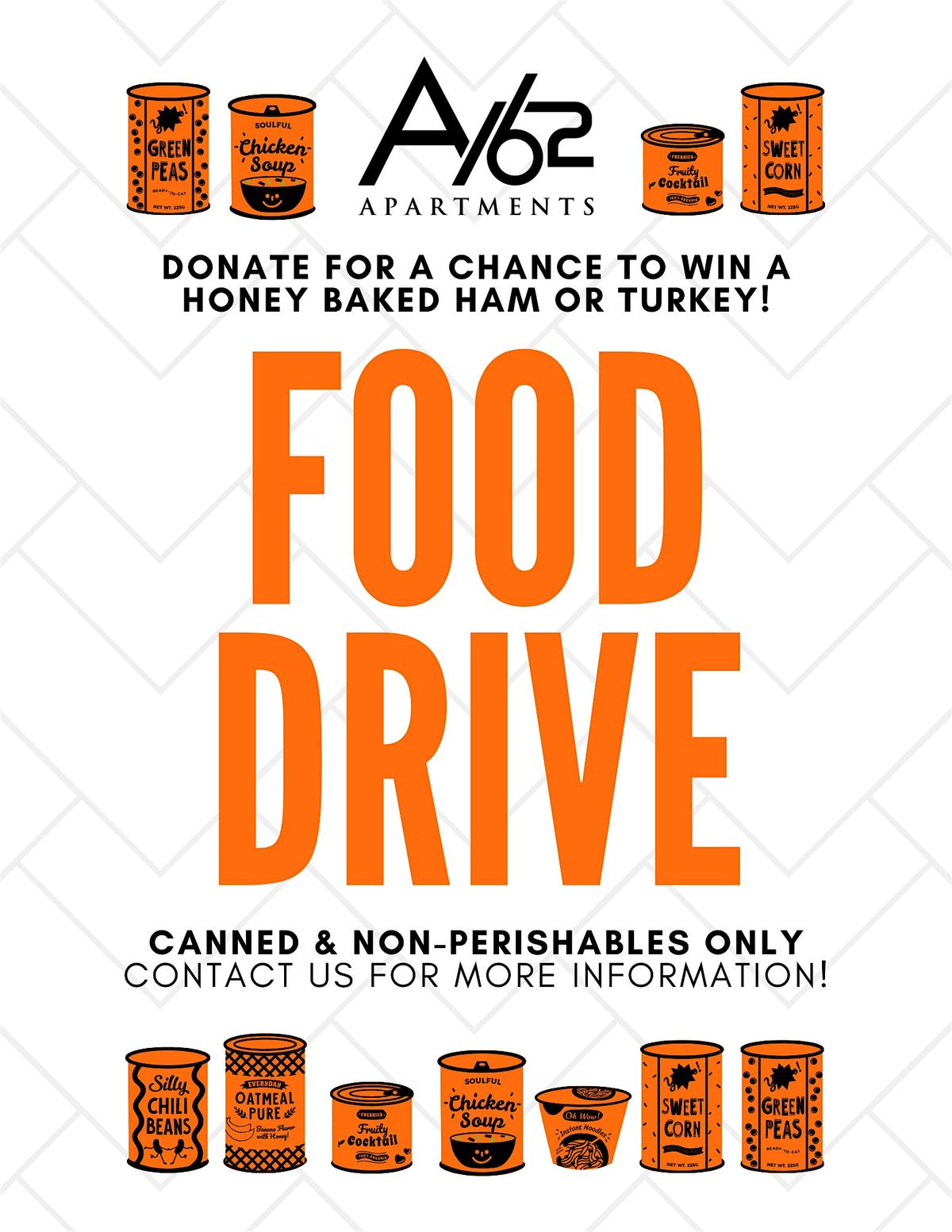 A62 Apartments Food Drive