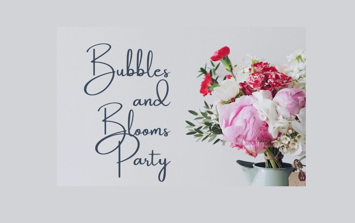 Bubbles and Blooms Party