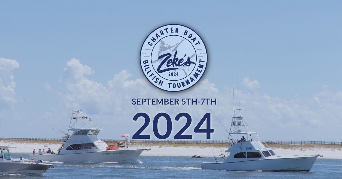 2nd Annual Charter Boat Billfish Tournament - 2024