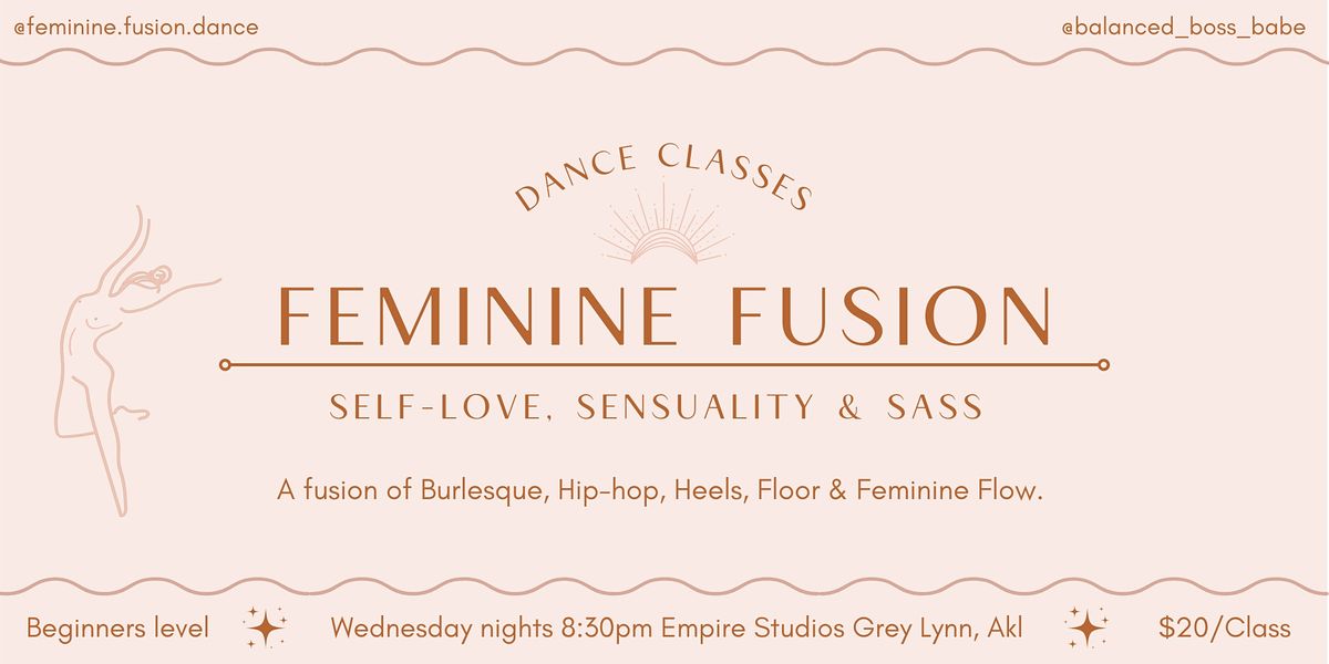 Feminine Fusion Dance Classes Auckland