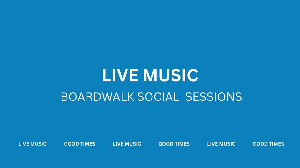 LIVE MUSIC: Groove Therapy | Boardwalk Social Sessions