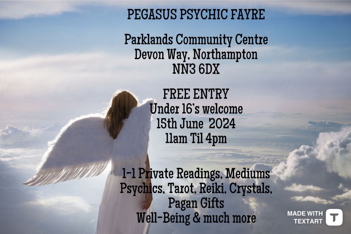 Psychic Fayre Parklands Northampton FREE ENTRY