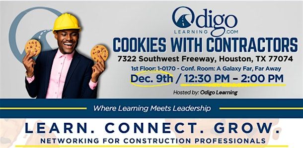 FREE EVENT! Cookies with Contractors!