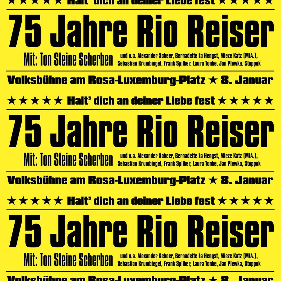 Halt' dich an deiner Liebe fest - 75 JAHRE RIO REISER