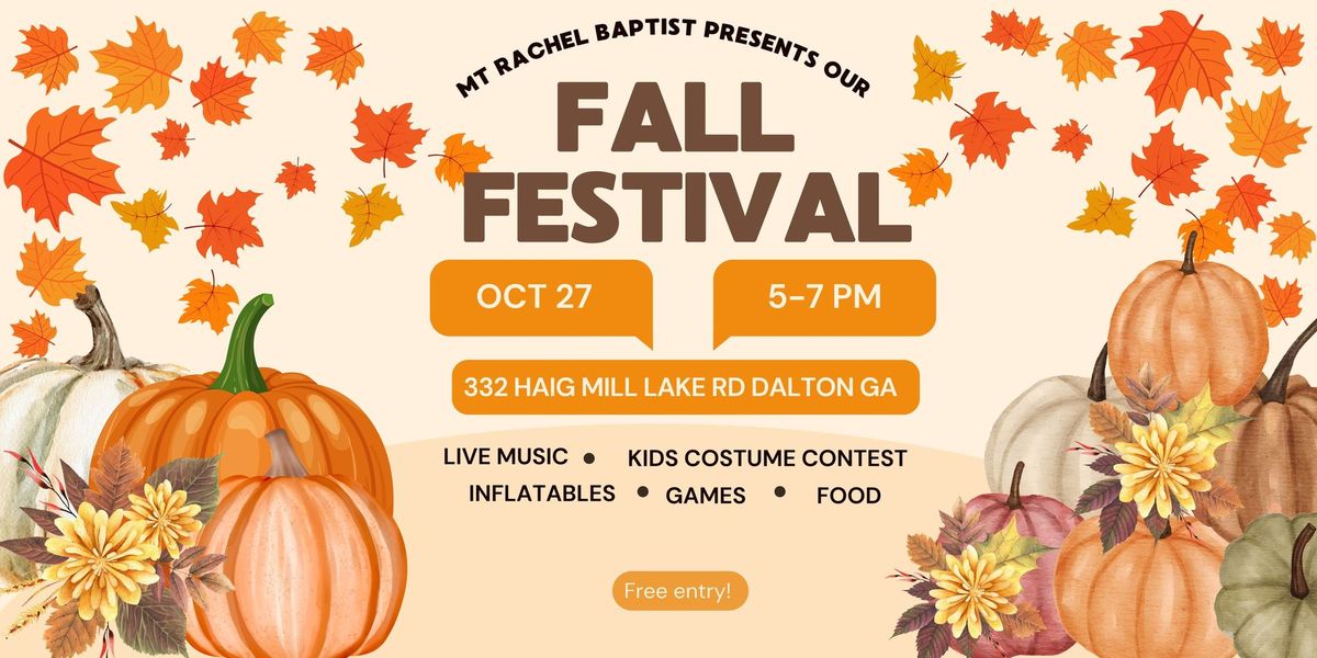 Mt Rachel Fall Festival