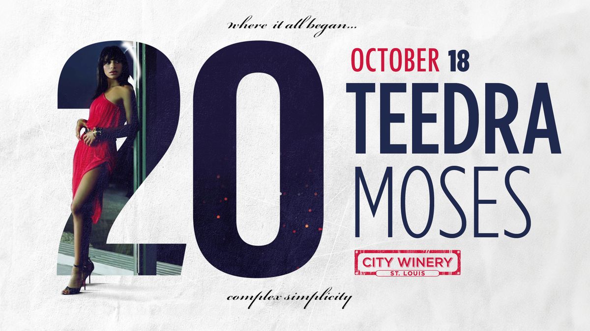 Teedra Moses at City Winery STL