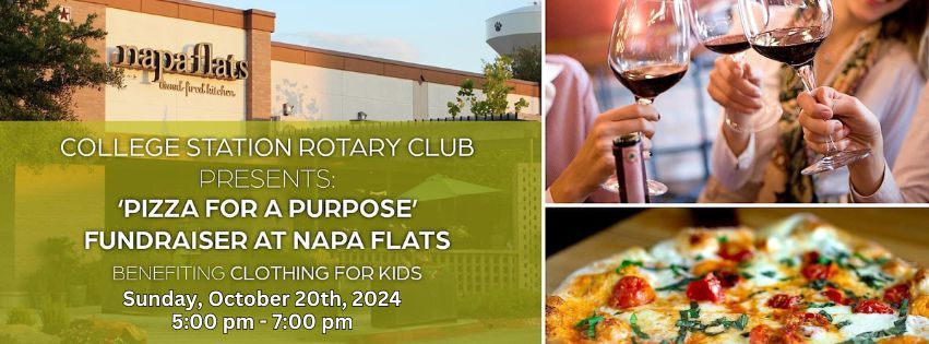 Pizza For A Purpose @ Napa Flats Drive-thur\/Pick-up Fundraiser