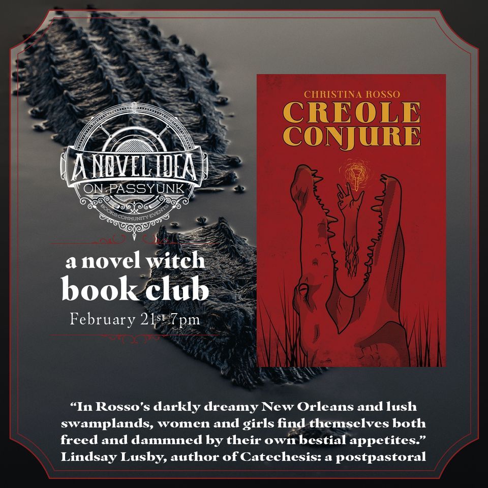 A Novel Witch Book Club - Creole Conjure (In-Person)