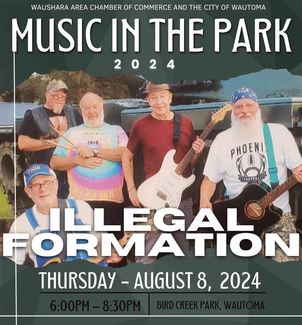 Music in the Park - Illegal Formation 