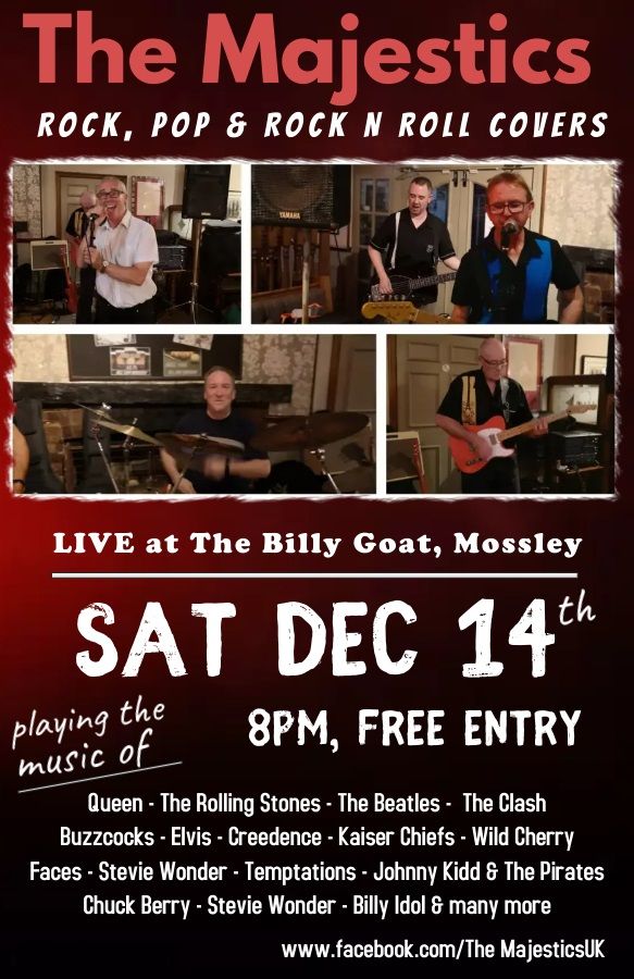 The Majestics LIVE at The Billy Goat, Mossley