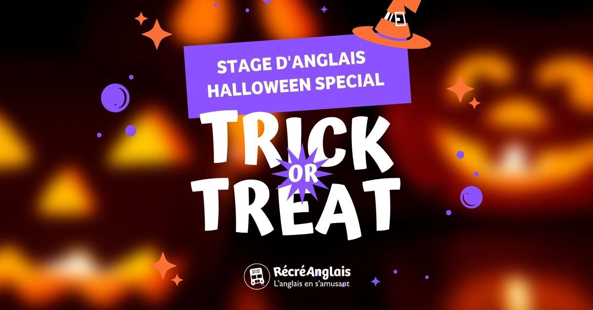 \ud83c\udf83 STAGE HALLOWEEN 4 \u00e0 10 ANS \ud83c\udf83 R\u00c9CR\u00c9ANGLAIS \ud83c\uddec\ud83c\udde7 & CLUB CONFETTIS \ud83e\udd73 LYON 4, CROIX-ROUSSE