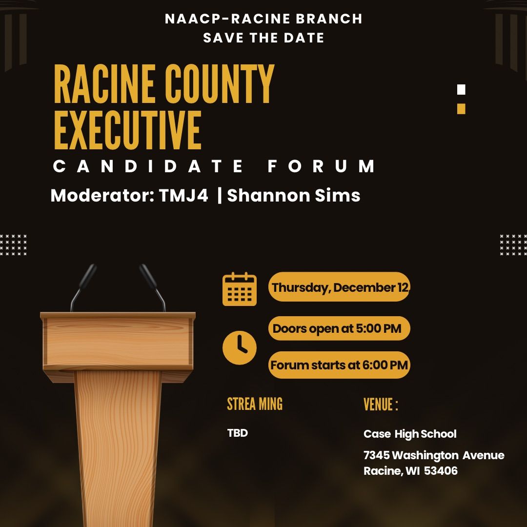 Racine County Executive Candidate Forum