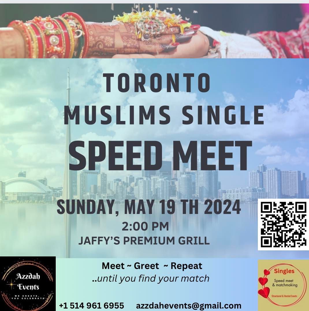 Toronto Muslim Speed meet