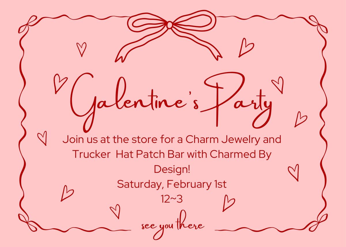 Galentine\u2019s with Charmed By Design