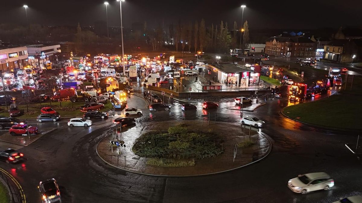 Lanarkshire Truck and Tractor Charity Christmas Light Run