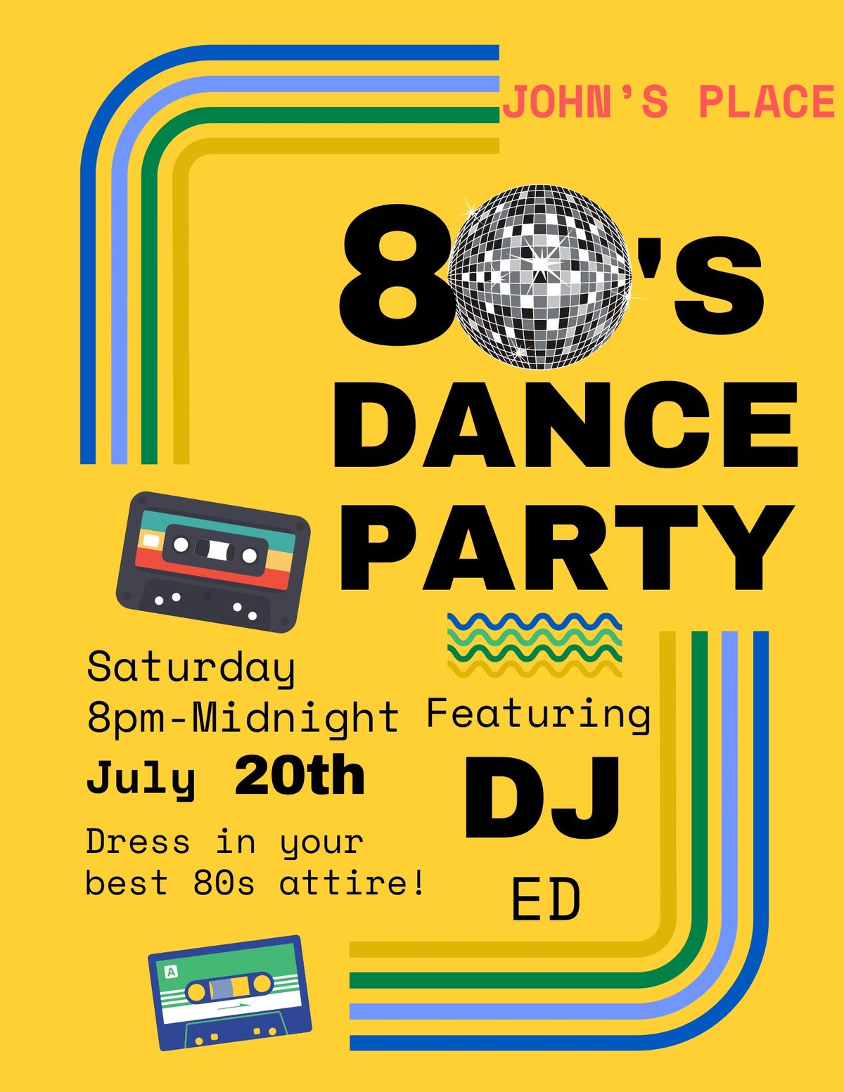 80s Dance Party 