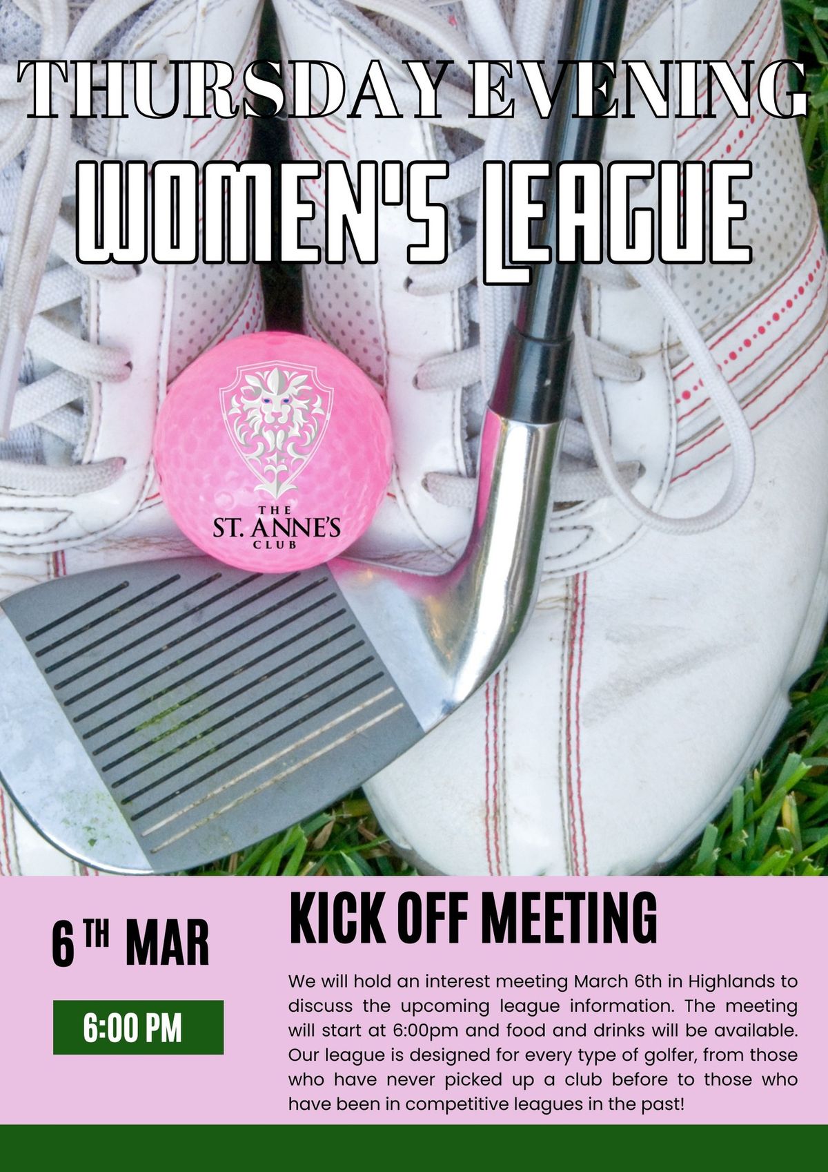 2025 Women\u2019s League Kick Off Meeting