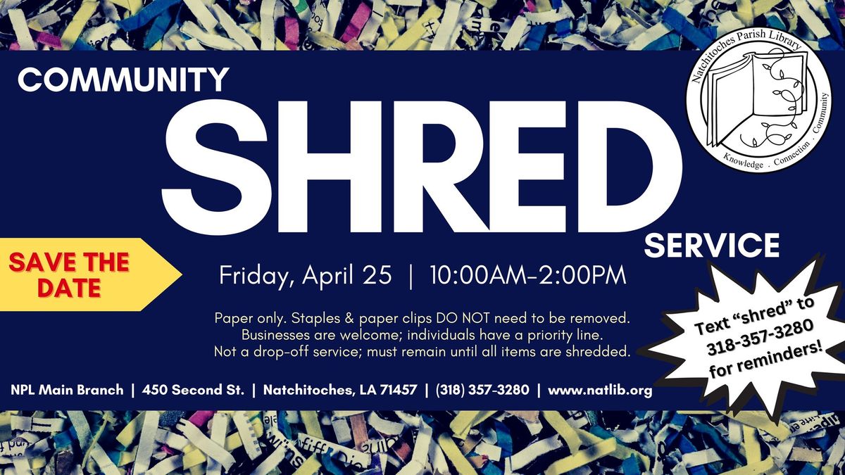 Community Shredding Service